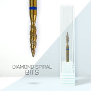 87 Drill Bits DIAMOND SPIRAL - DTK Nail Supply
