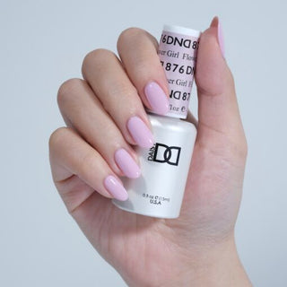  DND Gel Nail Polish Duo - 876 Flower Girl by DND - Daisy Nail Designs sold by DTK Nail Supply