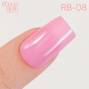  LDS Rubber Base Gel - RB-08 - GEL POLISH 0.5 OZ - Bouncy Blush Collection by LDS sold by DTK Nail Supply