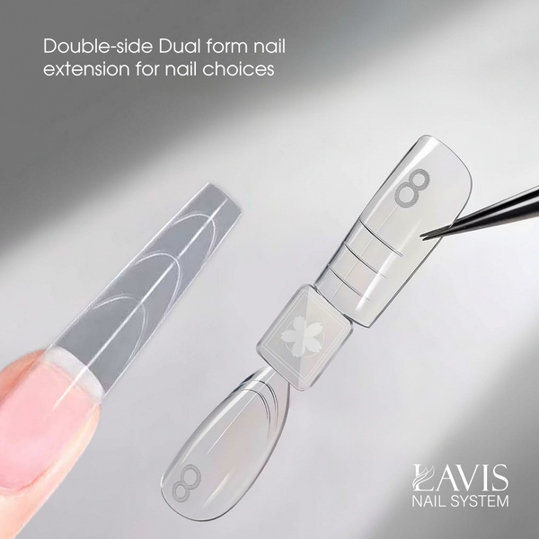 LAVIS - Dual Form Tips Taye Part 6 - Trapezoidal Clear