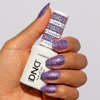  DND Gel Nail Polish Duo - 913 Lunar Lavender by DND - Daisy Nail Designs sold by DTK Nail Supply
