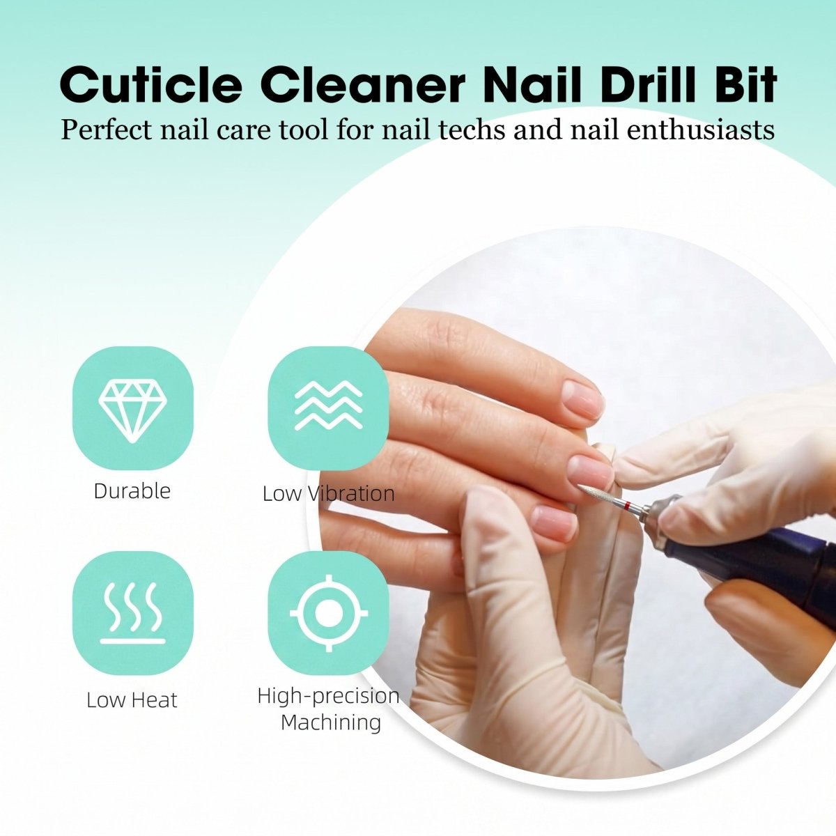 94 Cuticle Clean Bit - M - DTK Nail Supply