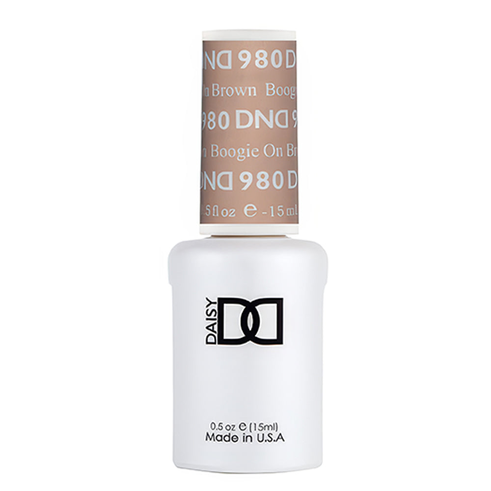 DND Gel Polish - 980 Boogie on Brown by DND - Daisy Nail Designs sold by DTK Nail Supply