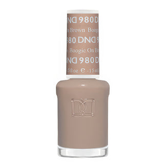 DND Nail Lacquer - 980 Boogie on Brown by DND - Daisy Nail Designs sold by DTK Nail Supply