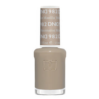 DND Nail Lacquer - 982 Maximalist Manilla by DND - Daisy Nail Designs sold by DTK Nail Supply