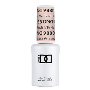 DND Gel Polish - 988 Peach It To Me by DND - Daisy Nail Designs sold by DTK Nail Supply