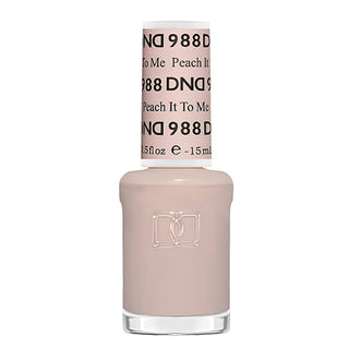 DND Nail Lacquer - 988 Peach It To Me by DND - Daisy Nail Designs sold by DTK Nail Supply