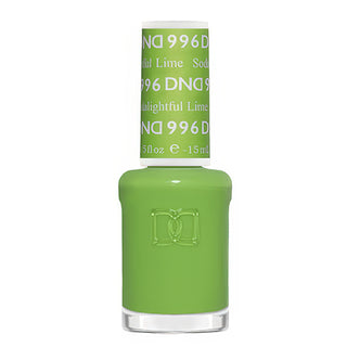 DND Nail Lacquer - 996 Sodalightful Lime by DND - Daisy Nail Designs sold by DTK Nail Supply