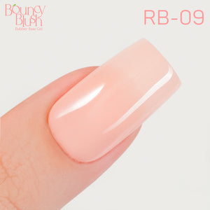  LDS Rubber Base Gel - RB-09 - GEL POLISH 0.5 OZ - Bouncy Blush Collection by LDS sold by DTK Nail Supply