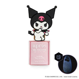  Apres Cat Eye K108 - Kuromi and Romina by Apres sold by DTK Nail Supply