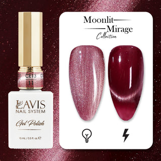 LAVIS Cat Eyes CE13 (Ver2) - 11 - Gel Polish 0.5 oz - Moonlit Mirage Collection