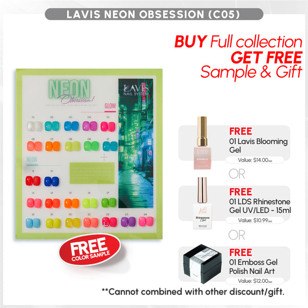 BUNDLE & SAVE: LAVIS Neon Obsession Collection C05