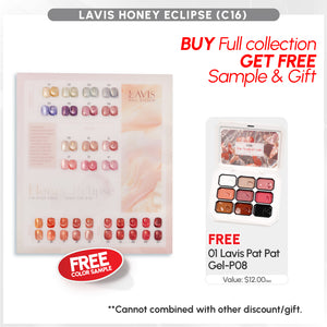 BUNDLE & SAVE: LAVIS Honey Eclipse Cat Eye Collection C16