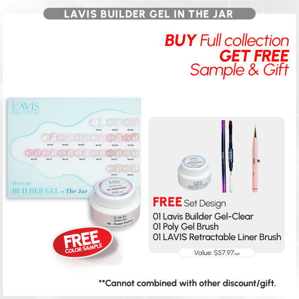 BUNDLE & SAVE: LAVIS Builder Gel in the Jar