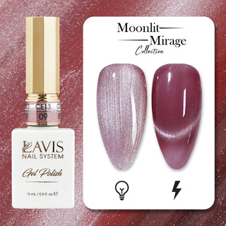 LAVIS Cat Eyes CE13 (Ver2) - 09 - Gel Polish 0.5 oz - Moonlit Mirage Collection