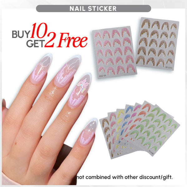 BUNDLE & SAVE: French Lace Nail Stickers