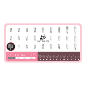  2 - Toe Nail Shape LDS Soft Gel by LDS TOOL sold by DTK Nail Supply