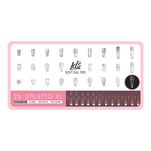  8- Stilleto Shape LDS Soft Gel by LDS TOOL sold by DTK Nail Supply