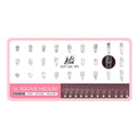  4 - Square Shape LDS Soft Gel by LDS TOOL sold by DTK Nail Supply
