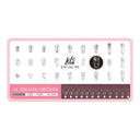  4 - Square Shape LDS Soft Gel by LDS TOOL sold by DTK Nail Supply