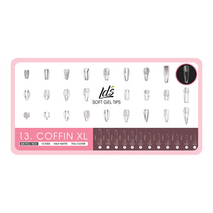  9 - Coffin Shape LDS Soft Gel by LDS TOOL sold by DTK Nail Supply