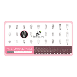  4 - Almond Shape LDS Soft Gel by LDS TOOL sold by DTK Nail Supply