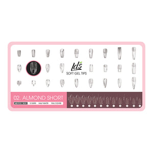  4 - Almond Shape LDS Soft Gel by LDS TOOL sold by DTK Nail Supply
