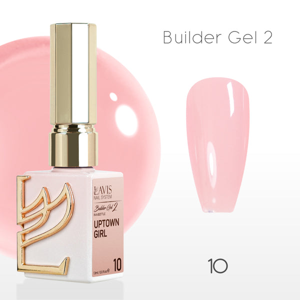LAVIS Builder Gel 2 - 10 Uptowin Girl - Gel Polish 15ml