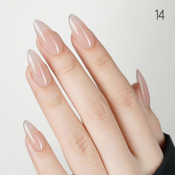 LAVIS Builder Gel 2 - 14 Pink Press - Gel Polish 15ml
