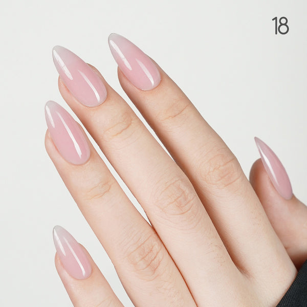LAVIS Builder Gel 2 - 18 Berries N Cream - Gel Polish 15ml