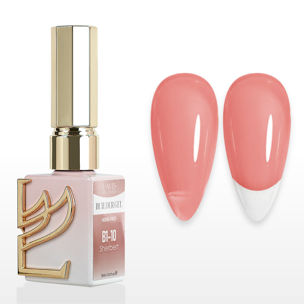 LAVIS Builder Gel In The Bottle - B1-10 Uptowin Girl - Gel Polish 0.5oz