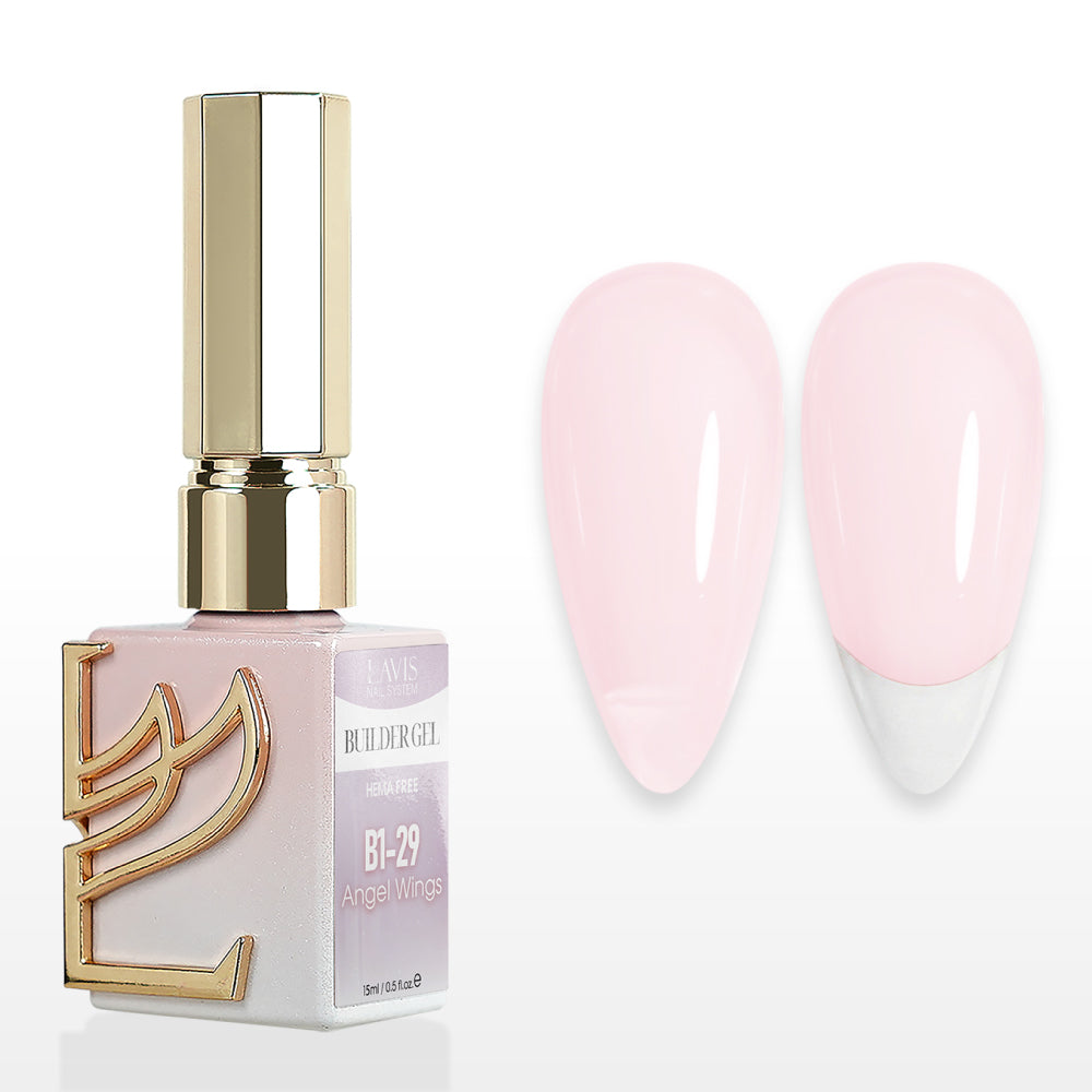 LAVIS Builder Gel In The Bottle - B1-29 Coquette - Gel Polish 0.5oz
