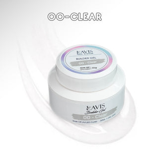 🎁 LAVIS 00 Clear - Builder Gel In The Jar 30ml (100% off)