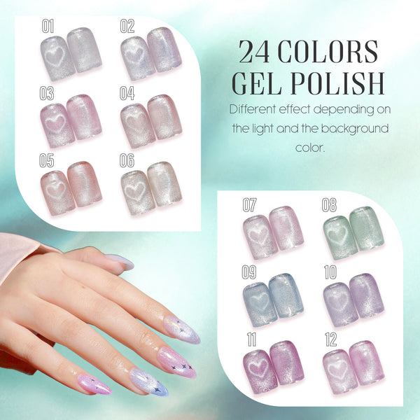 LAVIS Cat Eyes C11 - 15 - Gel Polish 0.5 oz - Mystic Veil Collection
