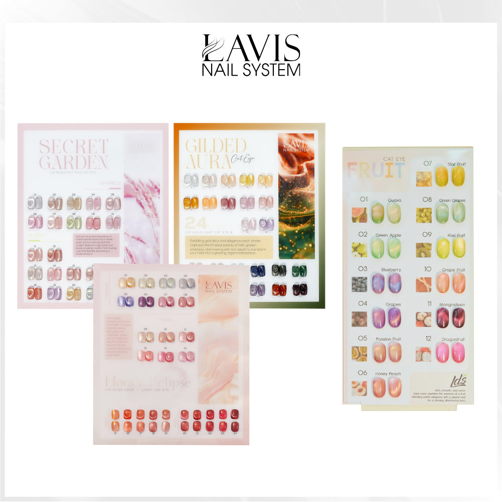 SPECIAL: Buy LAVIS Cat Eye Collections: C14, C15, C16, FREE 1 Full LDS Fruit Cat Eye Collection
