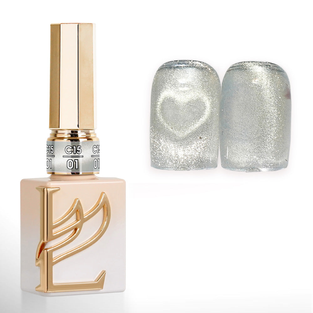 LAVIS Cat Eyes C15 - 01 - Gel Polish 0.5 oz - Gilded Aura Collection
