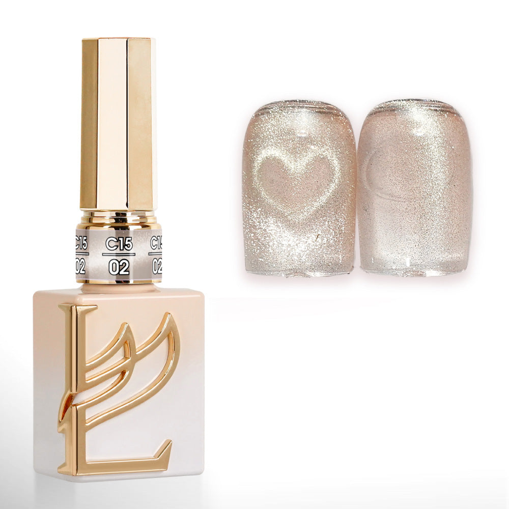 LAVIS Cat Eyes C15 - 02 - Gel Polish 0.5 oz - Gilded Aura Collection