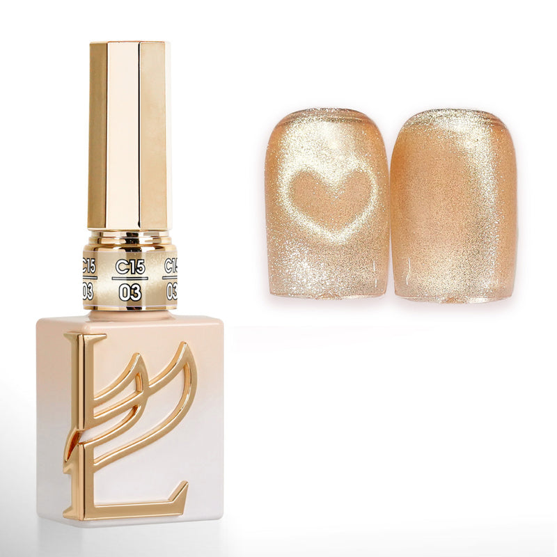 LAVIS Cat Eyes C15 - 03 - Gel Polish 0.5 oz - Gilded Aura Collection