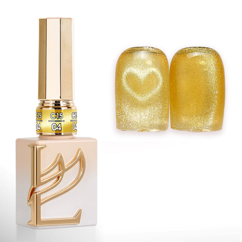 LAVIS Cat Eyes C15 - 04 - Gel Polish 0.5 oz - Gilded Aura Collection
