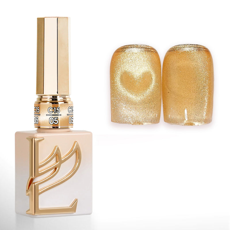 LAVIS Cat Eyes C15 - 05 - Gel Polish 0.5 oz - Gilded Aura Collection