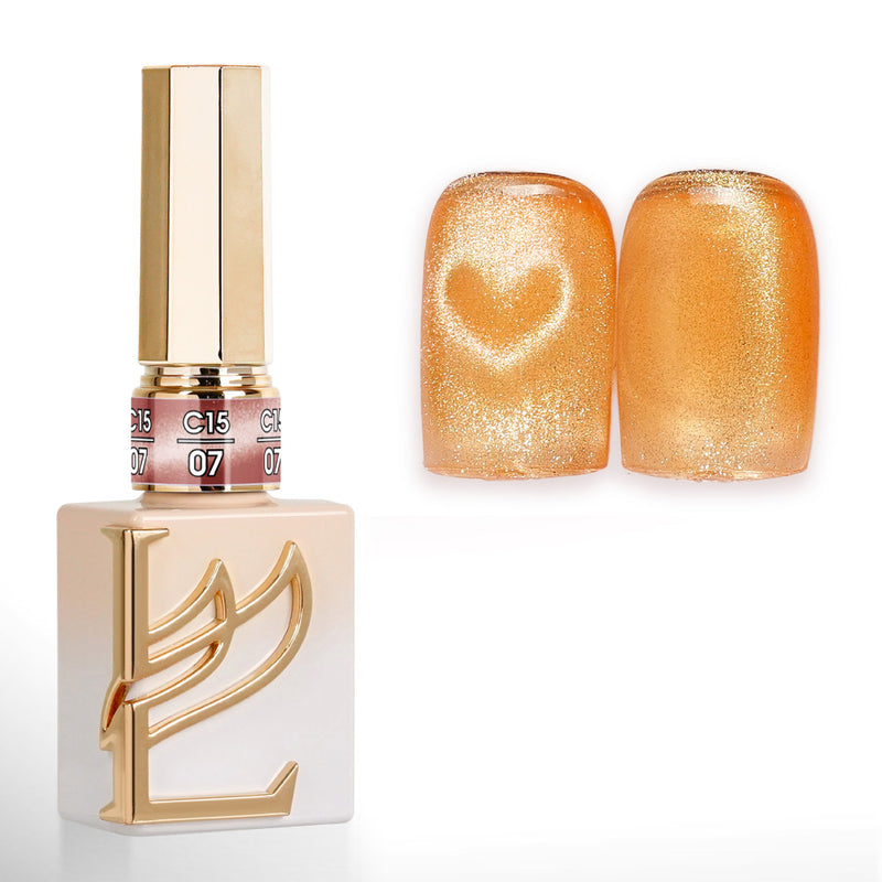 LAVIS Cat Eyes C15 - 07 - Gel Polish 0.5 oz - Gilded Aura Collection