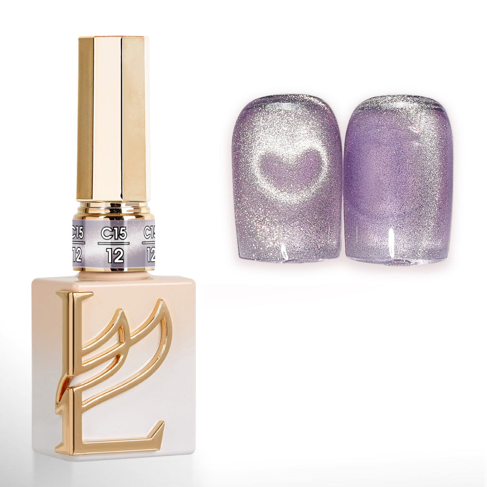 LAVIS Cat Eyes C15 - 12 - Gel Polish 0.5 oz - Gilded Aura Collection