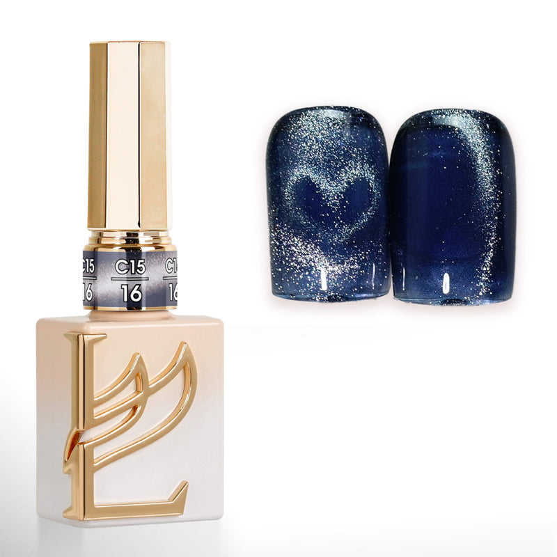 LAVIS Cat Eyes C15 - 16 - Gel Polish 0.5 oz - Gilded Aura Collection