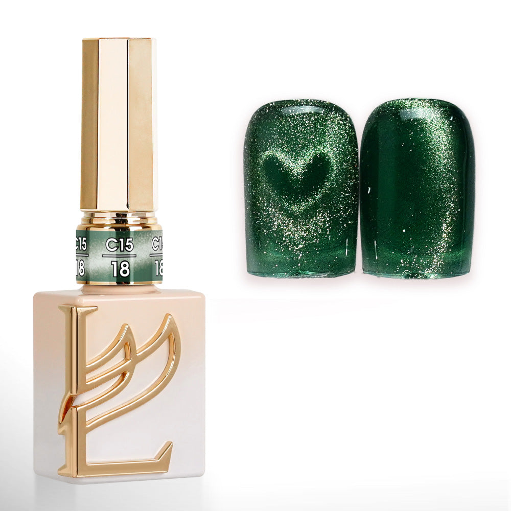 LAVIS Cat Eyes C15 - 18 - Gel Polish 0.5 oz - Gilded Aura Collection