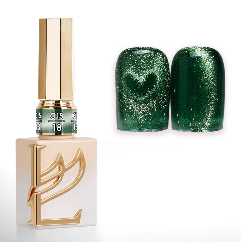 LAVIS Cat Eyes C15 - 18 - Gel Polish 0.5 oz - Gilded Aura Collection