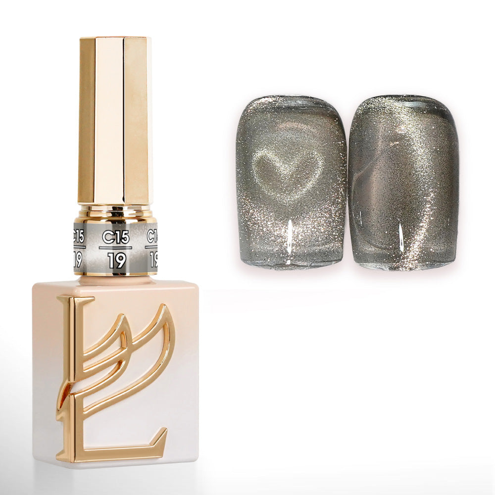 LAVIS Cat Eyes C15 - 19 - Gel Polish 0.5 oz - Gilded Aura Collection