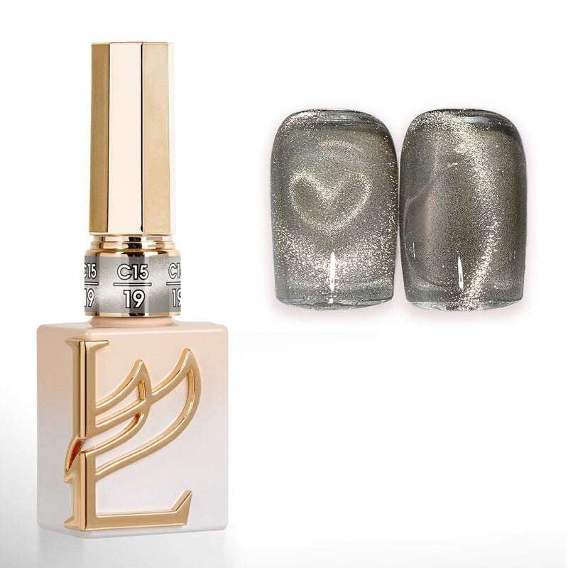 LAVIS Cat Eyes C15 - 19 - Gel Polish 0.5 oz - Gilded Aura Collection