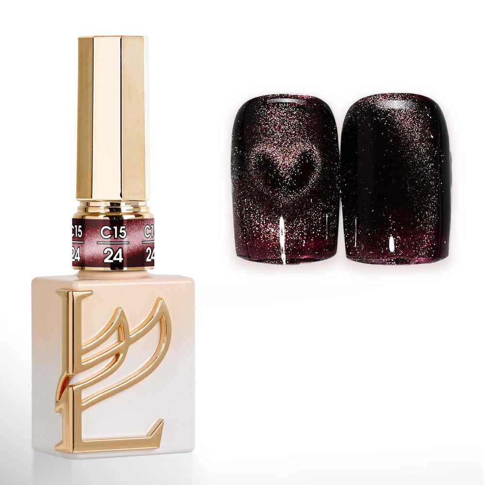 LAVIS Cat Eyes C15 - 24 - Gel Polish 0.5 oz - Gilded Aura Collection