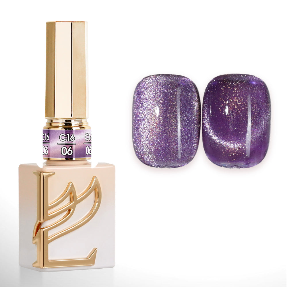 LAVIS Cat Eyes C16 - 06 - Gel Polish 0.5 oz - Honey Eclipse Collection