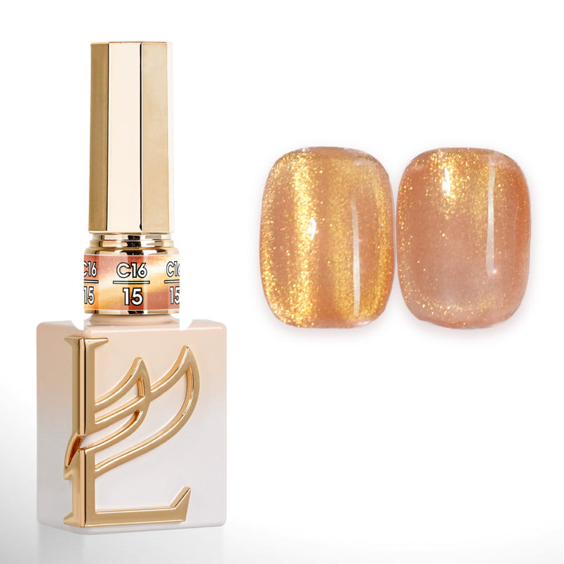 LAVIS Cat Eyes C16 - 15 - Gel Polish 0.5 oz - Honey Eclipse Collection